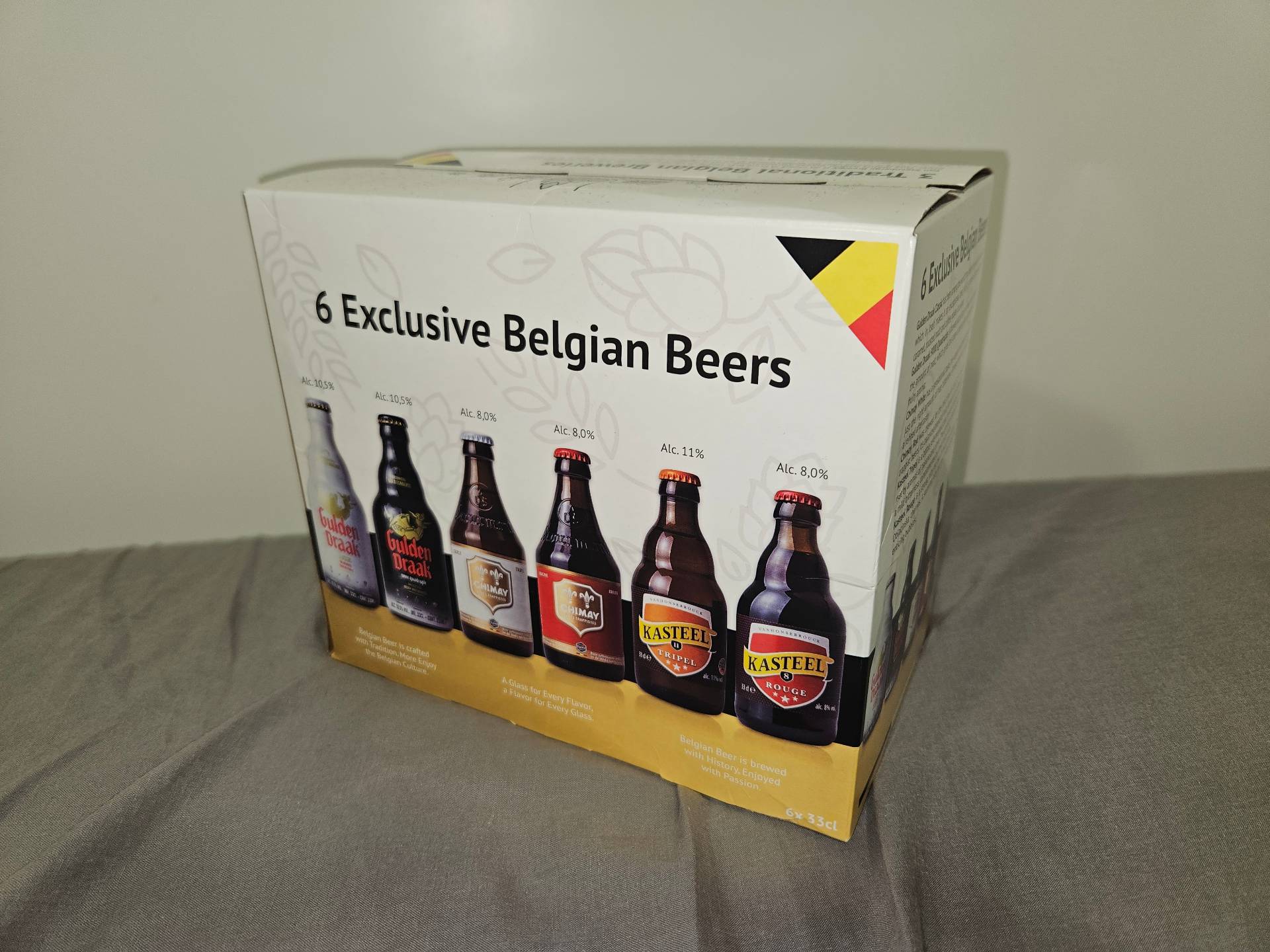 Exkluzivní sada belgických piv 6x 0,33 I