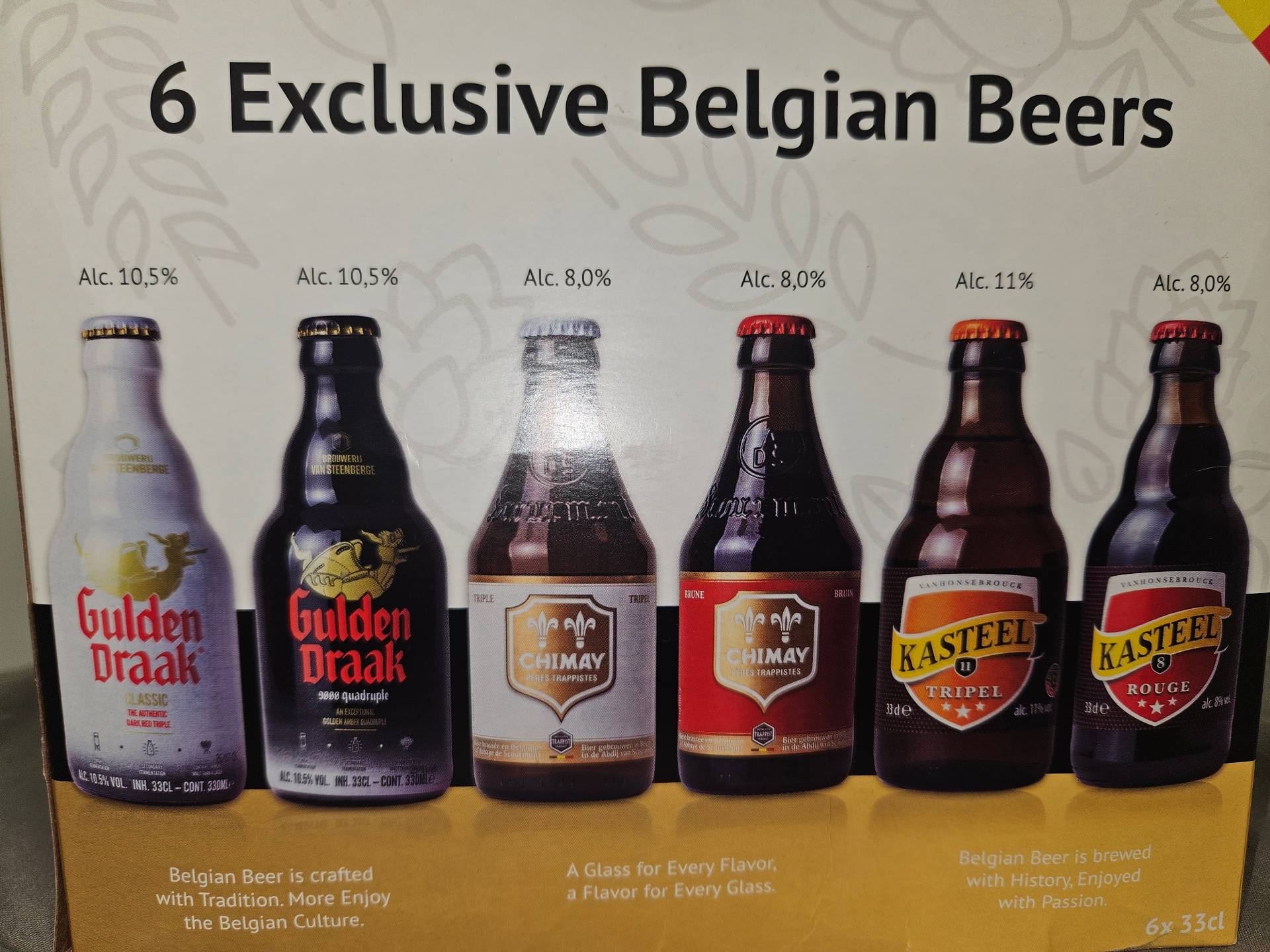 Exkluzivní sada belgických piv 6x 0,33 I - Image 2